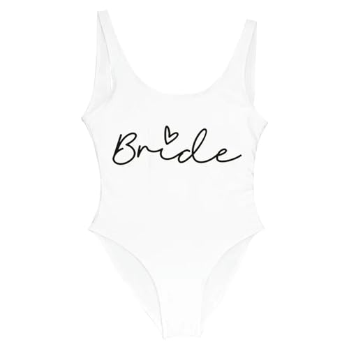 Maillot de bain Équipe Mariée une pièce string contre les marques de bronzage - 2
