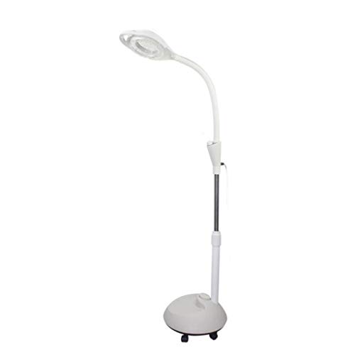 SUWEN Lupa estética con luz,Luz LED, luz de Lupa Que Ilumina 8X, luz Ajustable libremente, Utilizada para Tatuajes, manicura, Belleza Cover