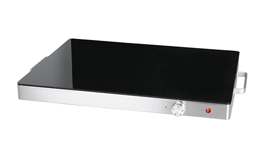 Piastra Scaldavivande HWT140, 400W, Argento/Nero