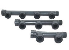 Rain - Collettore Manifold 1" Irrigazione Collegamento Elettrovalvole 2 Vie