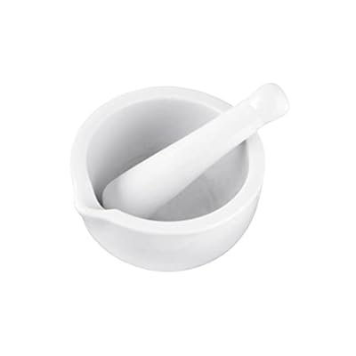 Fackelmann Mortero de Cocina de Cerámica, para Triturar Ajo, Pimienta, Perejil, Especias, Salsas y Aliños, Color Blanco, Apto para Lavavajillas, 11x6 cm 1 ud. | Ya disponible en tu tienda friki favorita! En mundofriki.es!