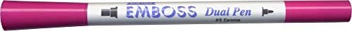 Tsukineko Clear Embossing Pen Dual Brush Tip