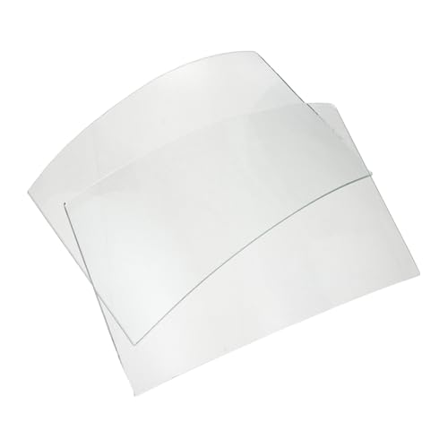 Lentille de remplacement en verre pour protection complète lors du sablage industriel