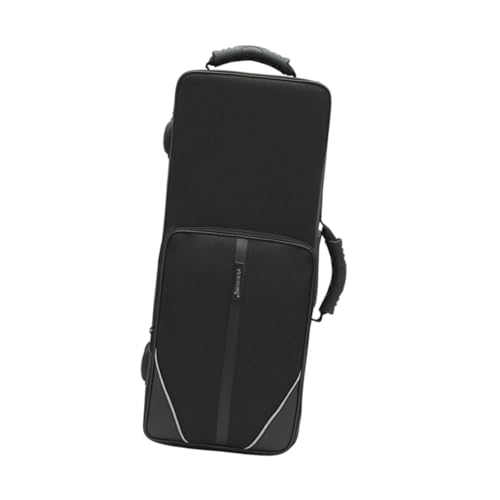 Dynwave Caso de trompete transportando estojo oxford pano portátil tiras ajustáveis ​​Backpack trompete bolsa