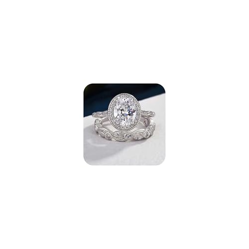 Bague promesse fiançailles oxyde de zirconium cadeau romantique