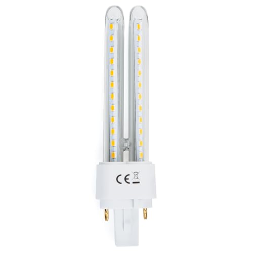 Tubo LED 2U 11W de bajo consumo, luz eficiente y larga vida útil, ideal para iluminación general y ahorro energético.