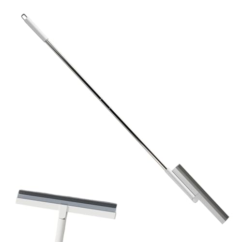 330 x 27 x 1180,5 mm PP Magic Escoba para alfombra, rasqueta y rasqueta, con cabezal giratorio de 180 grados, escoba multifuncional para suelos, para alfombras, azulejos y jardines