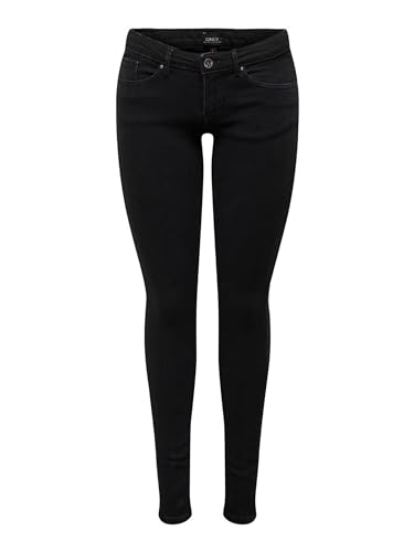 ONLY Damen ONLJAGGER Life HIGH MOM Ankle DNM NOOS Freizeithose, Medium Blue DenimDetail:NAS258, 28/30