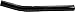 Allstar Performance ALL57024 18" Long 5/8" Bent Tie Rod Tube