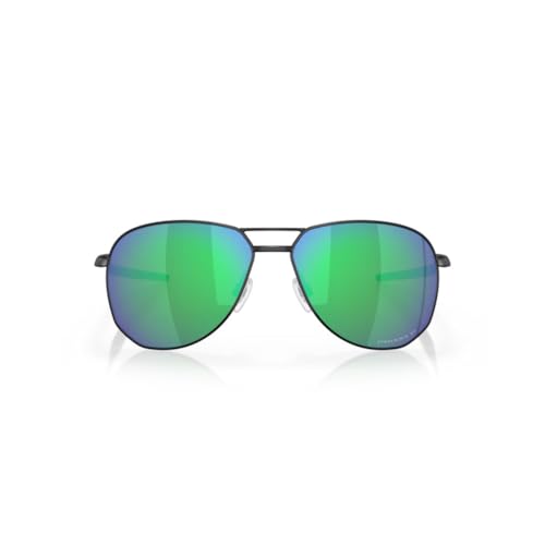 Oakley Man Sunglasses Satin Black Frame, Prizm Maritime Polarized Lenses, 57MM2