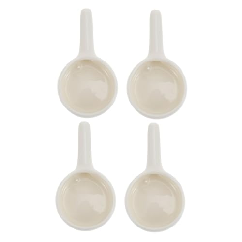 ULDIGI 4pezzi Portacandele Tealight in Vassoio Portacandele Vassoio Scalda- Cucchiaio Piatto Per Candela