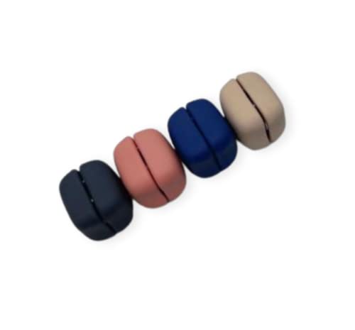 Image of set of 1 Matte Finish Magnetic Brooch | Button | Saree Pin | Hijab Pins For Women | Girls (1 pair)