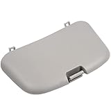 CROSSDESIGN Overhead Console Sunglass Holder Lid with Stronger Latch Front Eyewear Case Storage Box Compatible with 1999-2001 Dodge Ram 1500 2500 3500