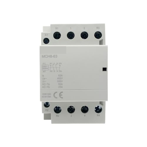 Contacteur modulaire AC 63A MCH8-63 évite les surcharges sur rail DIN