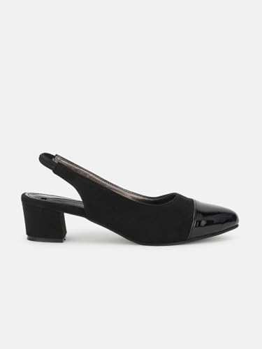 Image of Marc Loire Women Smart Casual Pointed Toe Block Heel Fashion Sandal