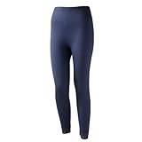 [三和] のびのびフィット レギンス レディース 綿 薄手 10分丈 スパッツ ズボン下 インナー ストレッチ LL (88) ネービー