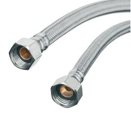 Flexi Flexible Kitchen Basin MonoBloc Tap Connector Hose Pipe 3/8" x 3/8" 50cm Length