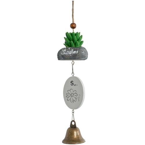 Ciondolo con Campana a in Legno per Cabina, Decorazione a Sospensione in Stile Giapponese per Interni Ed Esterni, per Casa, Camera Letto, Il Balcone, L'ornamento della Campana del