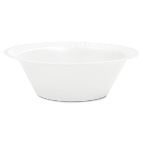 Concorde Foam Bowl, 10 12oz, White, 125/Pack, 8 Packs/Carton, Sold as 1 Carton
