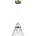 Innovations 201C-AB-G42 1 Light Mini Pendant, Antique Brass
