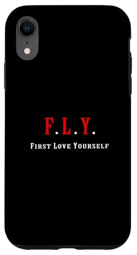 ���b�h�J���[ First Love Yourself ���b�h�O���t�B�b�N �X�}�z�P�[�X iPhone XR �p