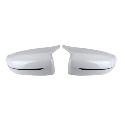 Coque de rétroviseur BMW G30 G31 G11 finition blanc brillant haut de gamme
