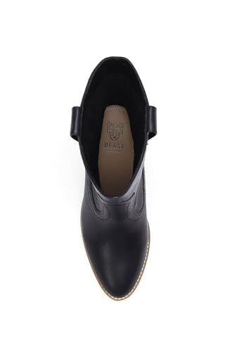 Women's Butterfly Western Booties Cowboy Boots Stacked Block Heel Boots Cowgirl Boots Pointed Toe Boots3