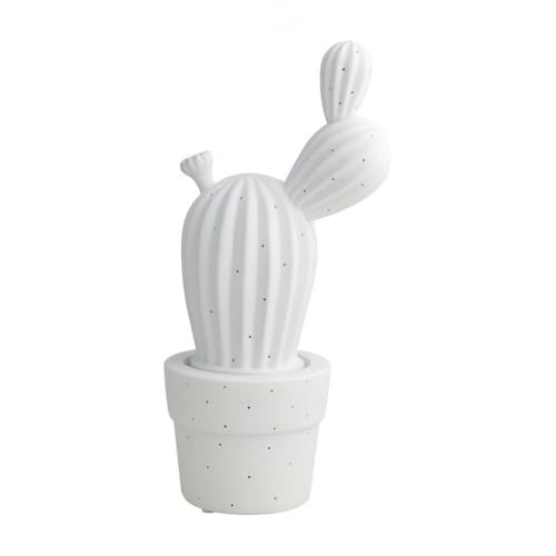 BRANDANI 53384 Lámpara Cactus Blanco