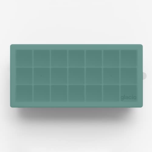Glacio Small Ice Cube Silicone Trays With Lids - Bpa-Free, Flexible Ice Molds For Cocktails And Beverages - Set Of 2 #TOP4