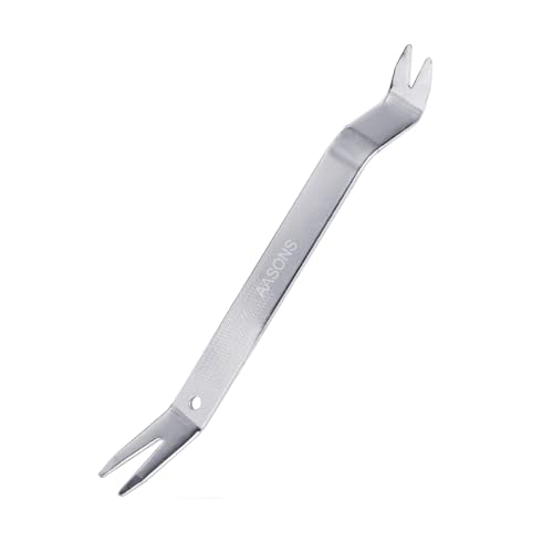 AASONS Auto Trim Removal Key Tool For Car Door Panel, Radios Audio Dashboard Moldings Etc. Rivet Fastener Remover Tool Kit