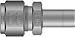 Tylok Reducer Adapter Tube to Tube Stainless Steel 1/2" Tube x 3/4" Tube Adapter Straight, Double Ferrule System