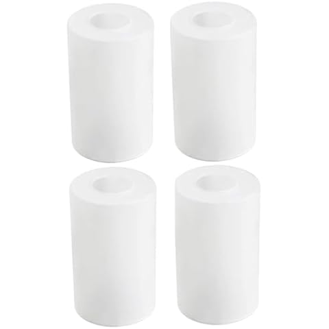 Eumyviv Frosted Glass Lamp Shade Replacement with 1-5/8-inches Fitter Opening for Pendant Light Chandelier Wall Sconce (4 Packs) A00097 Cover