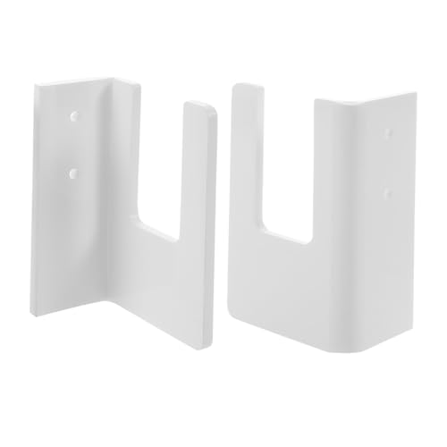 HANABASS Skateboard Wall Mount Rack Acrylic Snowboard Storage Holder Space-Saving Durable Design