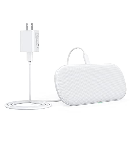 Kabelloses Dual-Ladegerät, 5 Spulen, kabelloses Ladegerät mit Netzteil, 7,5 W Qi-Ladestation für iPhone 12/12 Pro/SE/11/11Pro/XS/XR/X/8/AirPods2/Pro Cover