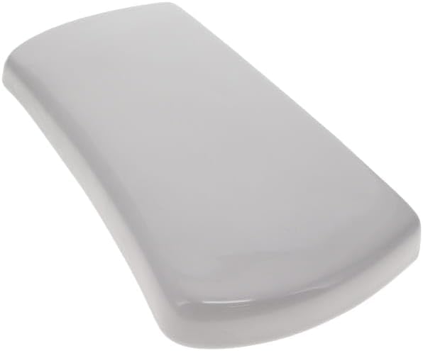 Gerber Danze GTC28890 Tank Cover for 12" Rough-in Avalanche White, Brushed Nickel