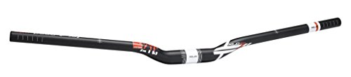 XLC 2501503500 Barra de Manillar elevada Pro Ride HB-M16, Negro, 31,8 mm