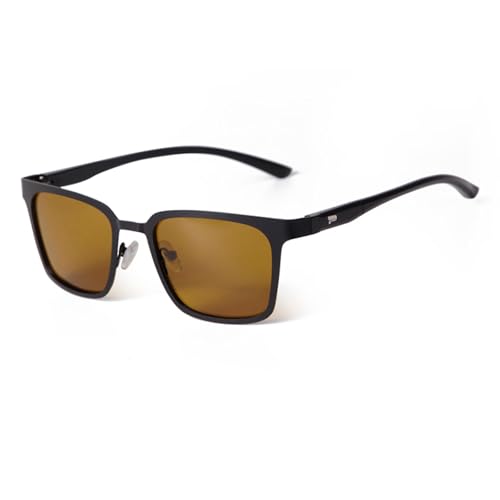 Lunettes de soleil classiques hommes en métal pour le sport extérieur et la conduite