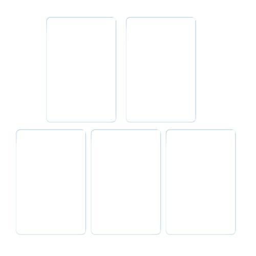 5 PCS for Game Consoles Screen Protector Clear Screen for Anti Oil/Water Clear Soft PET Films