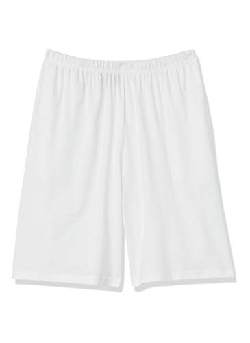 AmeriMark Women’s Full Elastic Waist Athletic Bermuda Shorts - Ladies 100% Cotton Pull-On Golf Shorts with Pockets4