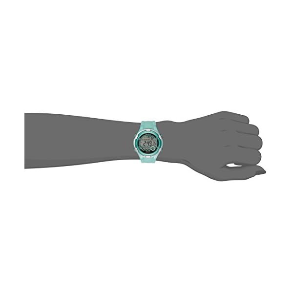 Armitron Sport Women's 45/7053LTG Digital Light Green Resin Strap Watch - Image 3
