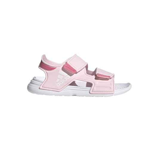 adidas Kids Girls Altaswim Slip On Casual Sandals Casual - Pink - Size 2 M