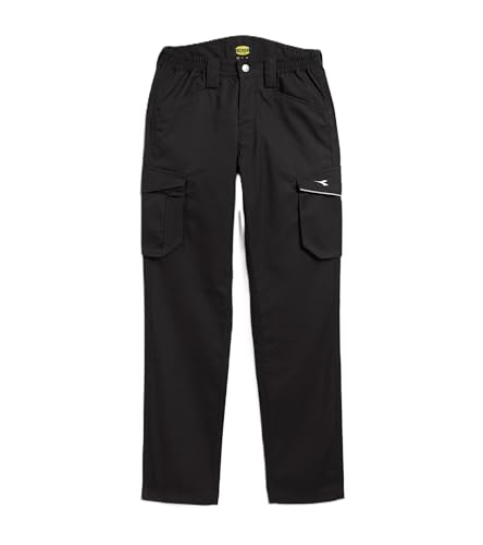Utility Diadora Staff ISO 13688:2013 Pantalone da Lavoro, Uomo, S, Nero