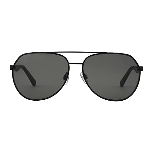 DOCKERS Men's Crew Sunglasses Aviator, Black, 61 mm2