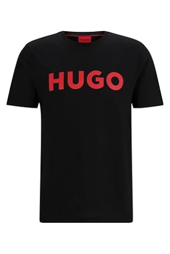 HUGO Dulivio 10229761 01 Camiseta para Hombre, Negro (Black 001.), XXL | Ya disponible en tu tienda friki favorita! En mundofriki.es!