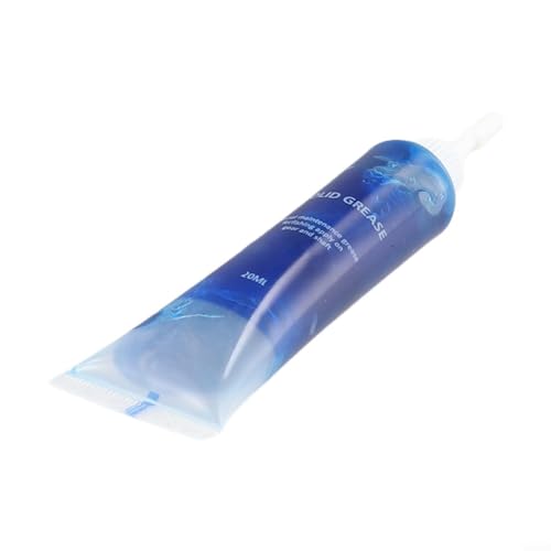 Shophubio Grasa para carretes de pesca, kit de mantenimiento de carrete de 20 ml con lubricante de rodamientos y aceite de engranajes, compatible con reparación de piezas de carrete de agua salada y