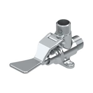 Viking Brass Foot Pedal Only - Thread 15mm (1/2”) - Type Outer - Polished CP, Hygienic, Germ-free water tap-image-40