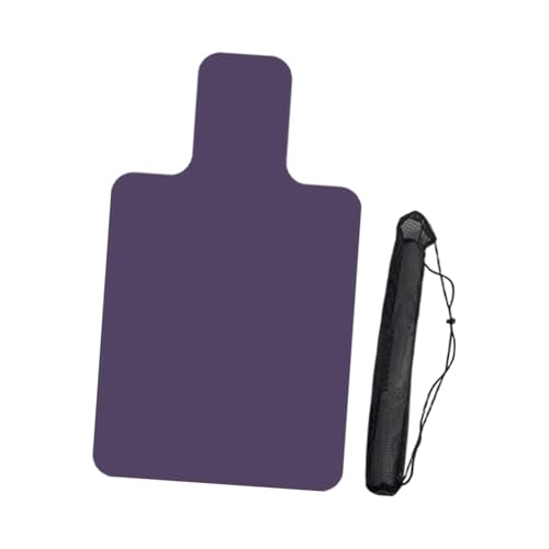 Colaxi Pilates Mat for Reformer Travel Yoga Mat Rubber Backing 38 x 22 inch Thick Professional Cover Pilates Reformer Machine Towel, Violet