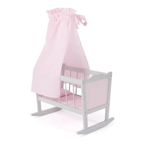 Bayer Chic 2000 - Puppenwiege, Wiege für Puppen, Puppenbett, Puppenmöbel,...