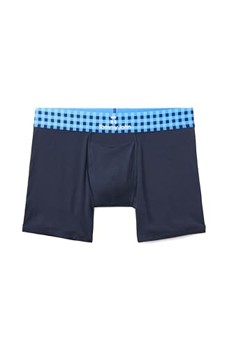 Image of Tommy John Men's Trunk 4 inch Underwear, Second Skin Boxers with Supportive Contour Pouch, Soft, Breathable Stretch Fabric Boxers