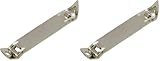 Chef Craft Select Iron Plated Bottle Opener, 4.25 inches in length, Gray (Pack of 2)